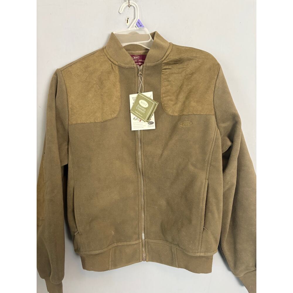 BOYT Women’s Outdoor Fleece Jacket Size S NWT Tan Classic Clothing